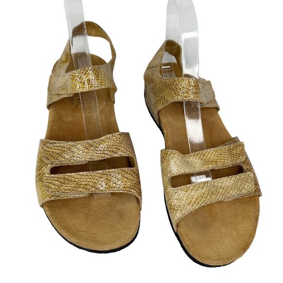 Vionic Valencia Tan Snake Print Comfort Sandal 9 Cork - Picture 2 of 12